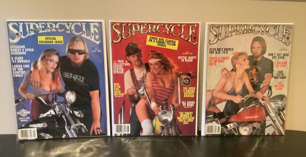 17 early 1980's SuperCycle Magazines from 1979 1980 1981