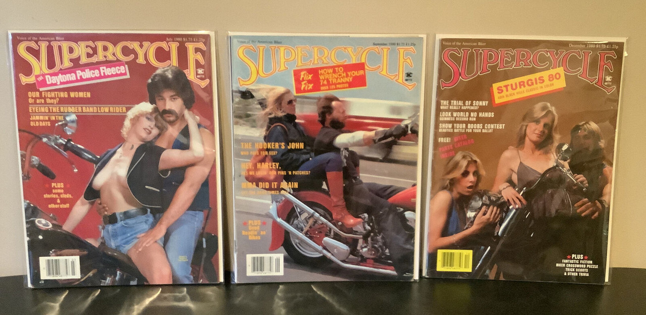 17 early 1980's SuperCycle Magazines from 1979 1980 1981