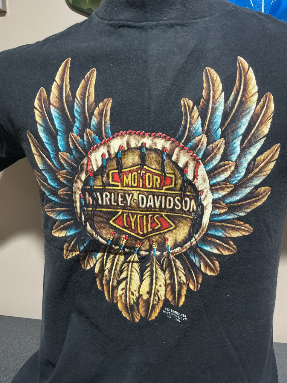 Vintage 90's 3D Emblem Harley-Davidson t-shirt