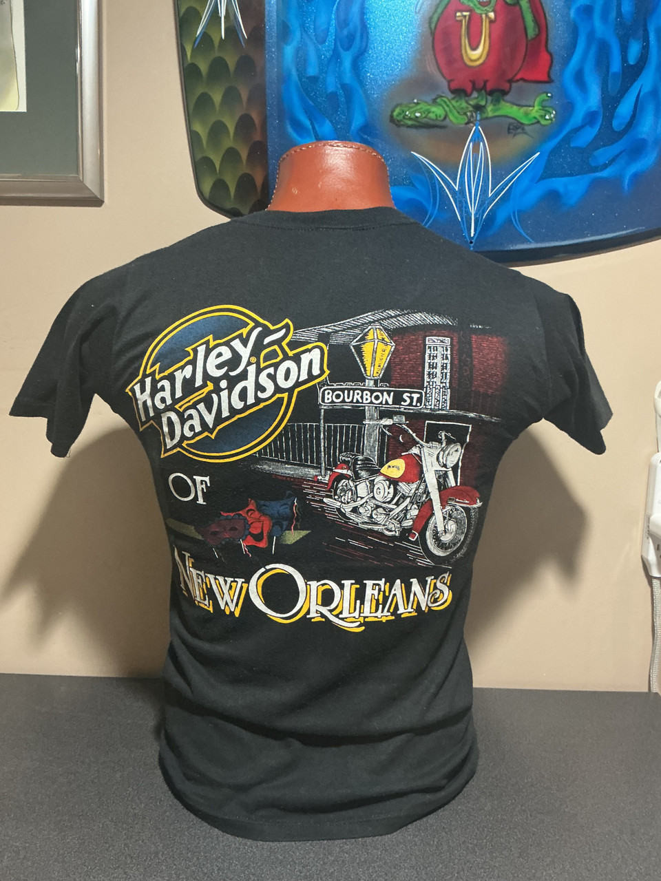 vintage 80's Harley-Davidson Springer pocket t-shirt New Orleans H-D