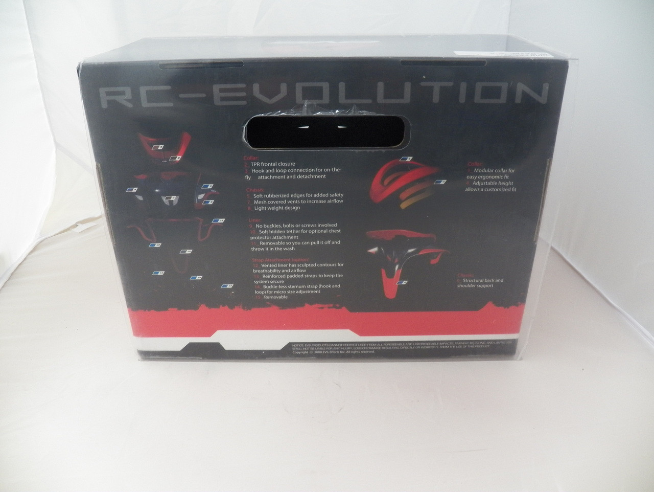 RC-Evolution Race Collar #723722 Black medium..NIB