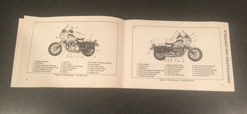 ORIGINAL HARLEY-DAVIDSON 1985 FXRP OWNERS MANUAL