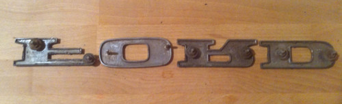 Ford Vintage truck letters 1960's-1970's (used)