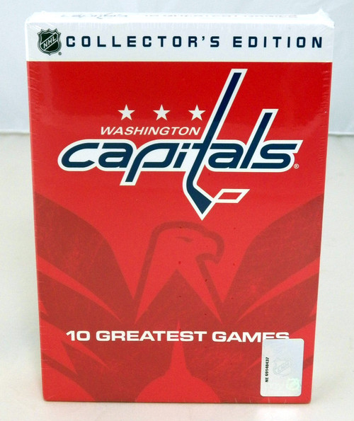 Washington Capitals 10 DVD set- 10 Greatest Games...NIB