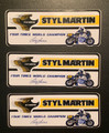 Shop the Garage, vintage decals, motorcycle racing, stickers, coolintocash, cool into cash, shopthegarage