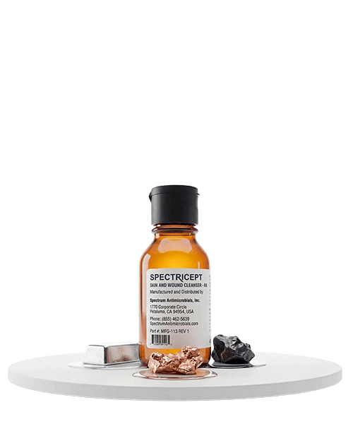 Spectricept Skin and Wound Cleanser bottle