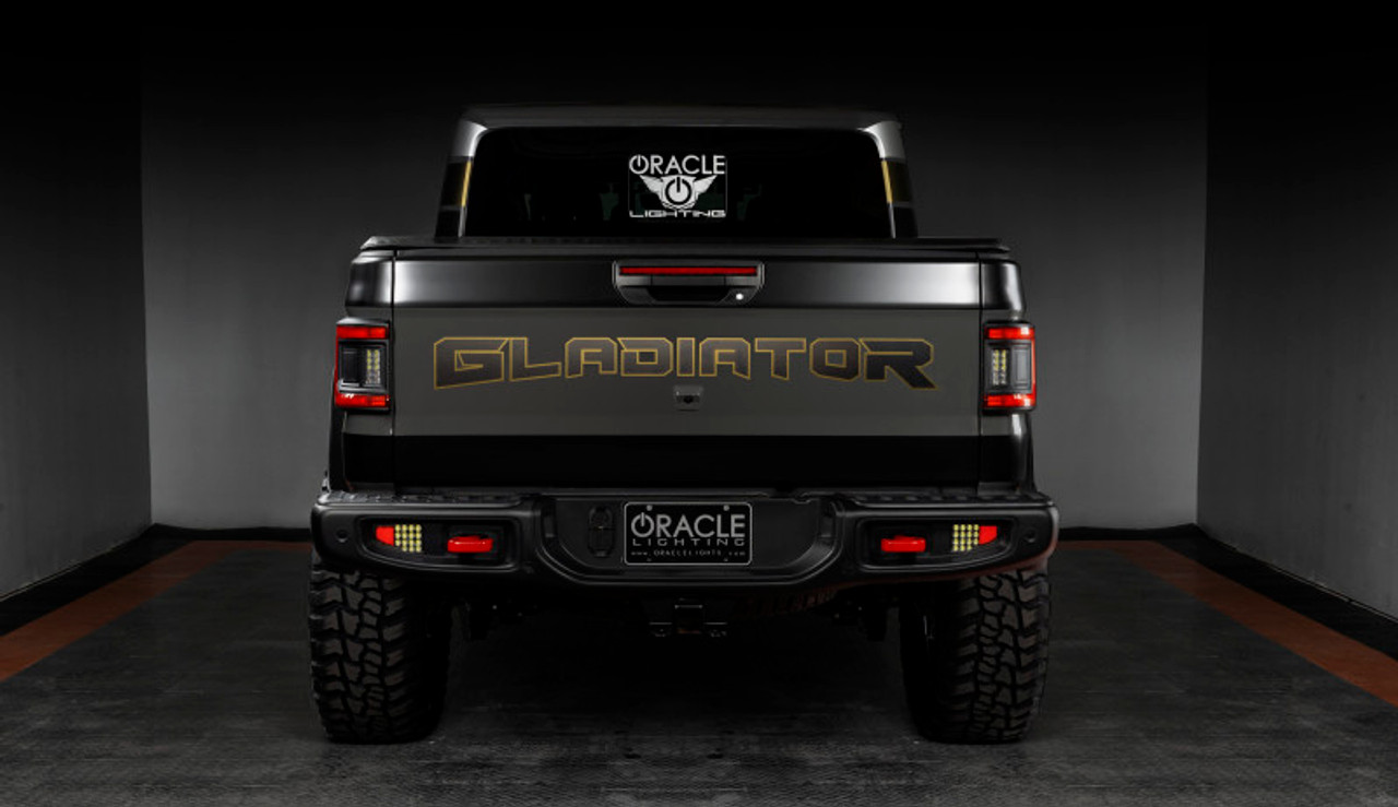 Oracle Jeep Gladiator JT Flush Mount LED Tail Lights - 5882-504