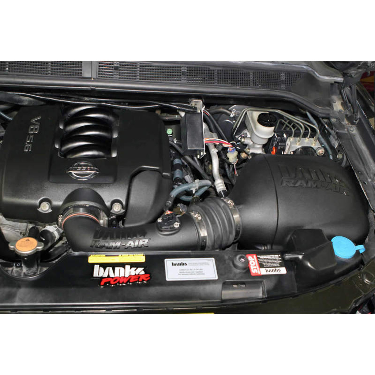 Banks Power 04-14 Nissan 5.6L Titan Ram-Air Intake System Dry Filter  41820-D Banks Power
