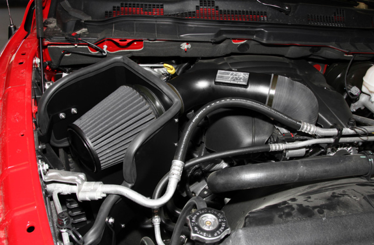 K&N 09-13 Dodge Ram 1500 Pickup 5.7L V8 / 11-13 Ram 1500 5.7L V8 Black  Performance Intake Kit - 71-1561 | K&N Engineering