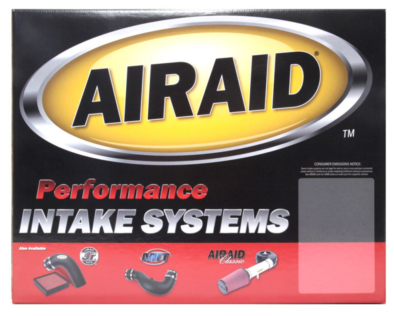 Airaid 05-09 Ford Mustang 4.6L Race Only (No MVT) MXP Intake System w/ Tube  (Oiled Red Media) 450-304 Airaid