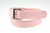 Girls Kids Childrens Pink Leather Belt