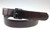 1.3 inch wide Genuine Leather Belt in Brown Alligator Texture