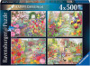 Happy Days No 5, Glorious Gardens - 4 x 500 Piece Jigsaw Puzzle Ravensburger