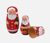 Wooden Christmas nesting. Doll