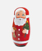 Wooden Christmas nesting. Doll