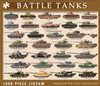 Battle tanks 1000 piece jigsaw