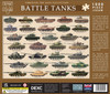 Battle tanks 1000 piece jigsaw