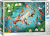 Colourful koi eurographics 1000 piece jigsaw