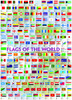 Flags of the world 1000 piece jigsaw eurographics