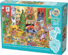 Cobble hill catching Santa 350 piece jigsaw