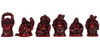 Set of 6 Buddhas
