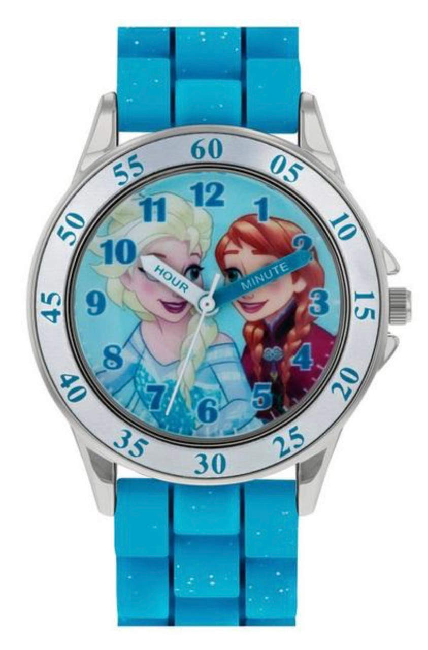 Sonic the Hedgehog Sega Sonic The Hedgehog Blue Silicone Strap Time Teacher  Watch