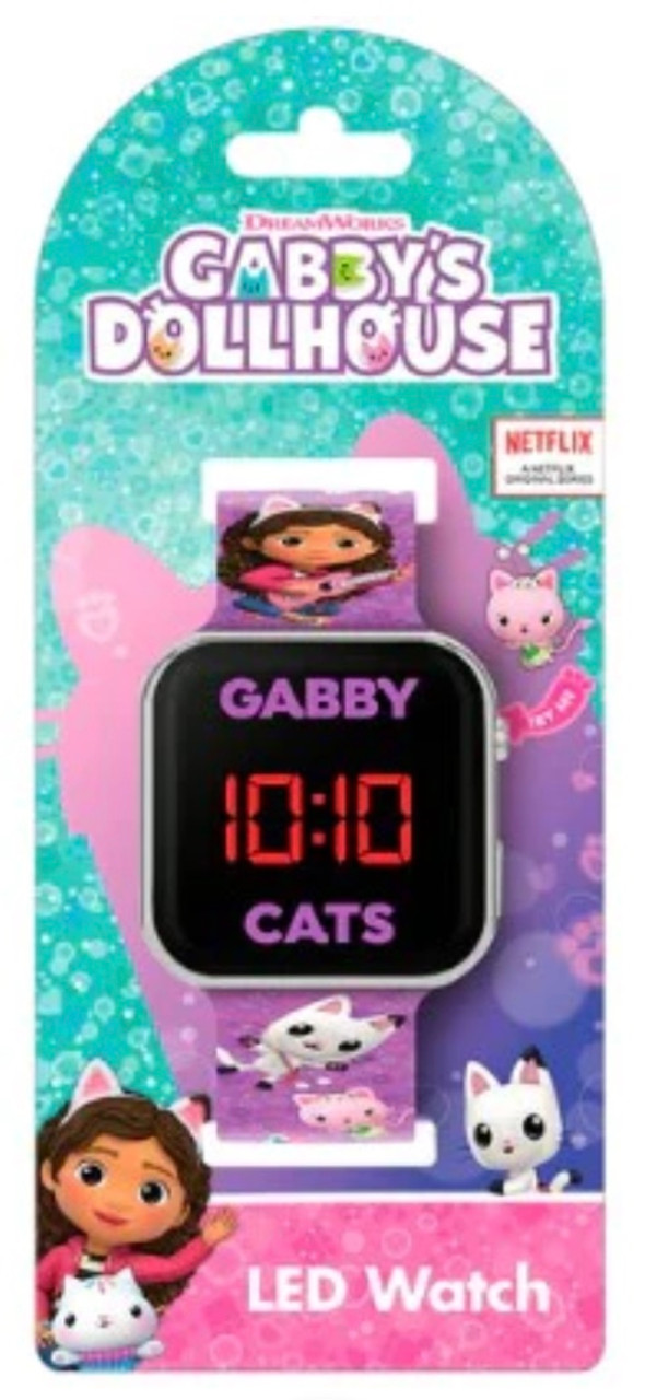 Gabby's Dollhouse Unisex Lilac Silicone Strap LED Touchscreen