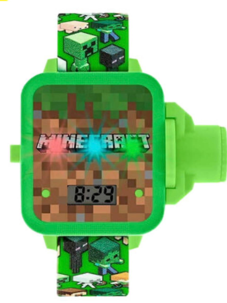 Qoo10 - my world LED watches Minecraft game Students electronic watches（white)  : Jewelry/Watches