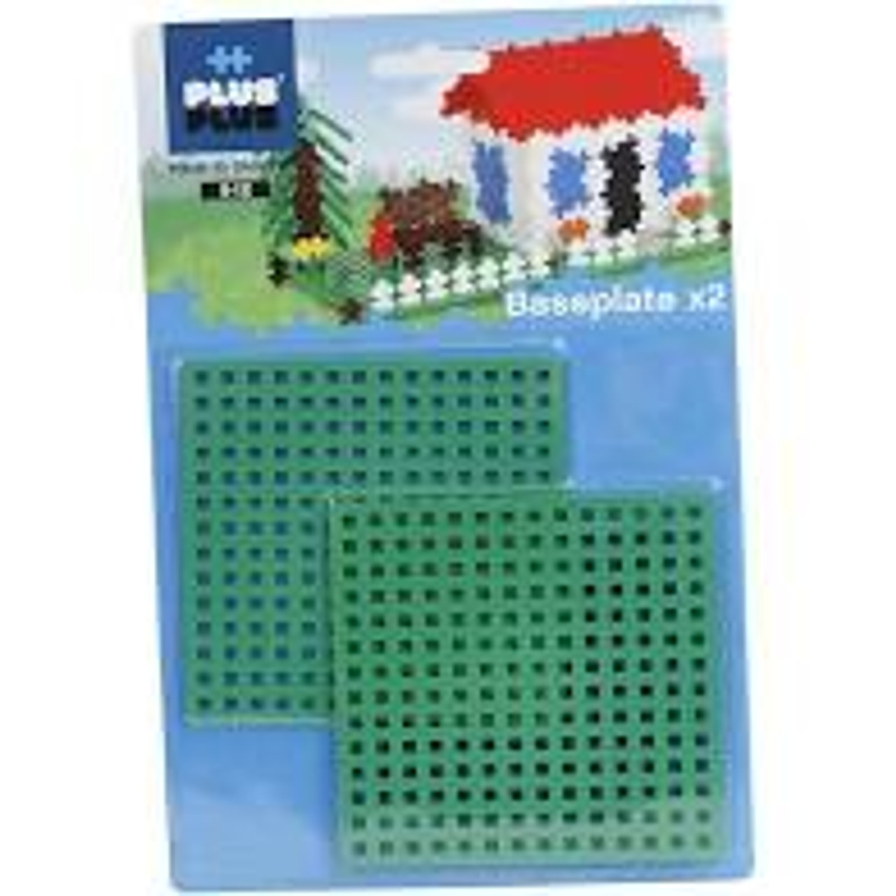 Baseplate Duo - Gray and Blue - Plus-Plus USA