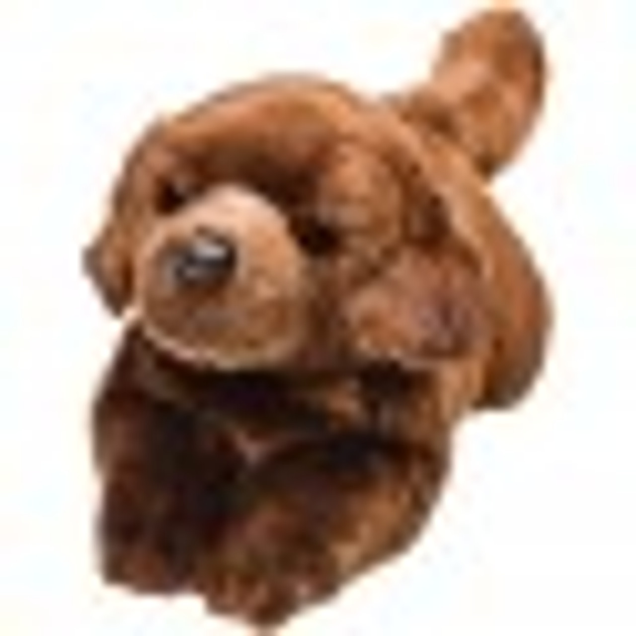 chocolate labrador cuddly toy