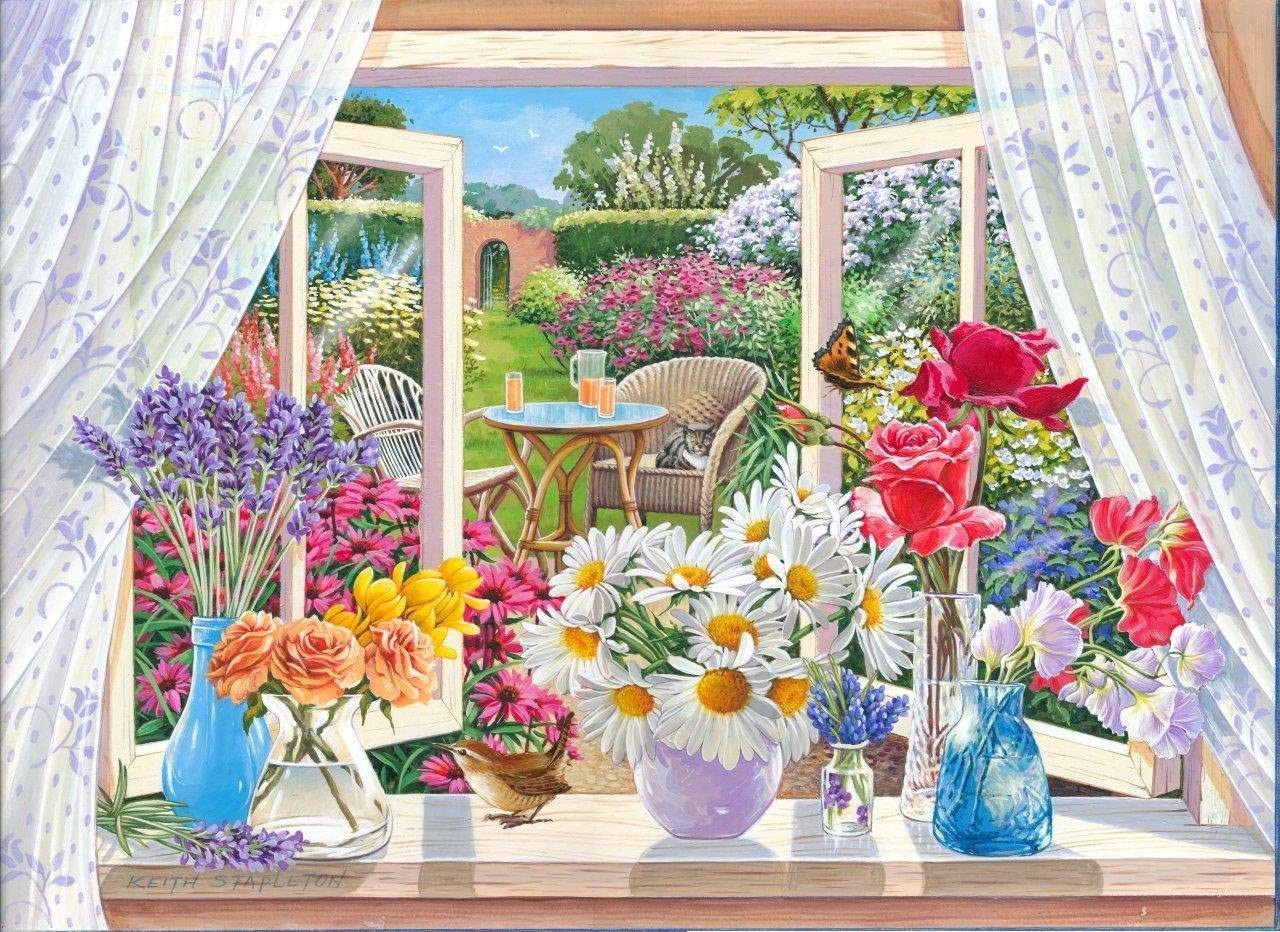 Big 250 Piece Jigsaw Puzzle Summer Breeze