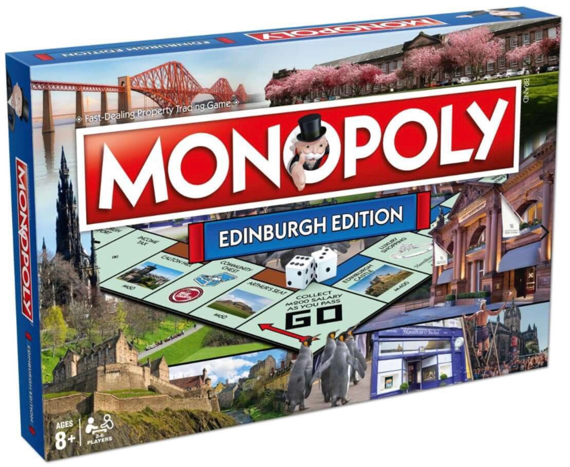 Edinburgh monopoly board game