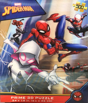 Marvel Spider-Man Prime 3-D Puzzle 300pc Ages 5+