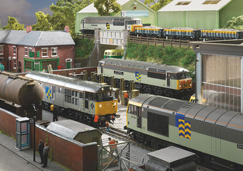 Hornby diesel depot 1000 piece jigsaw