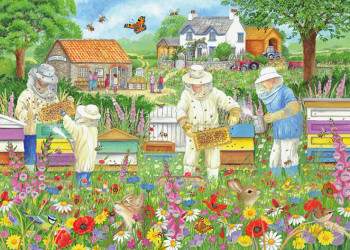 The beekeepers 1000pc jigsaw falcon de luxe