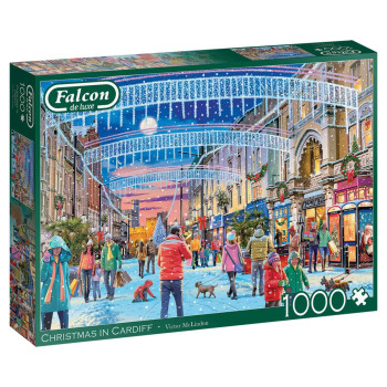 Falcon 1000 piece Christmas in Cardiff