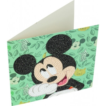 Micky crystal art card 18 x 18