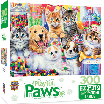 Playful paws 300 piece jigsaw sweet thinngs