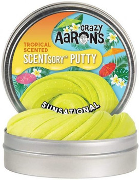 Crazy Aaron's Tropical Scentsory Sunsational Thinking Putty