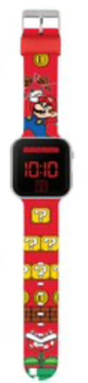 Nintento Super Mario Printed Strap LED Watch