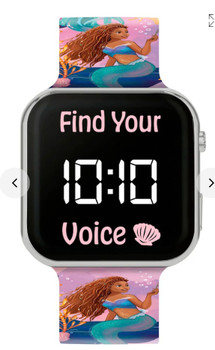 The little mermaid LED watch