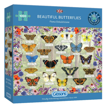 New beautiful butterflies Gibson 1000 pieces jigsaw