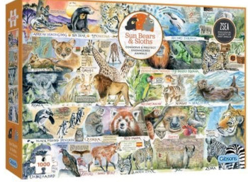 Sun, Bears & Sloths Gibsons 1000 Piece Jigsaw Puzzle