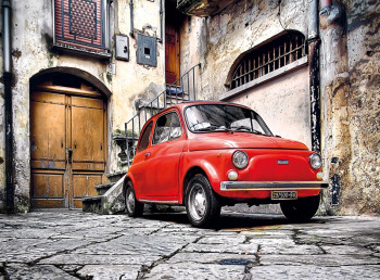 Clementoni fiat 500 piece jigsaw