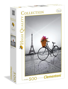 Clementoni romantic promenade in Paris 500 piece jigsaw