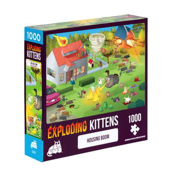 Exploding Kittens Puzzle - Housing Boom (1000pc)