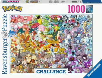 Jigsaw Puzzle Challenge - Pokemon - 1000 Pieces Puzzle
