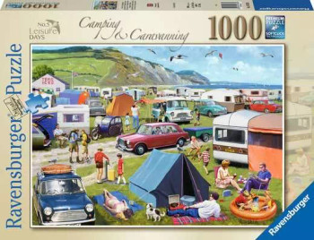 Jigsaw Puzzle Leisure Days No 5 Camping & Caravanning - 1000 Pieces Puzzle