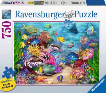 Ravensburger Jigsaw Puzzle Tropical Reef Life, 750pc Large