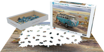 Love and hope VW van 1000 piece jigsaw eurographic